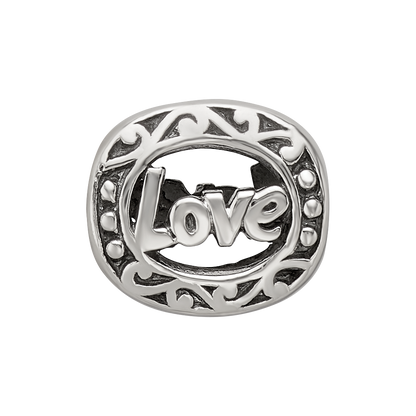 Sterling Silver Reflections Love Bead