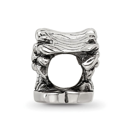 Sterling Silver Reflections Palm Trees Bead