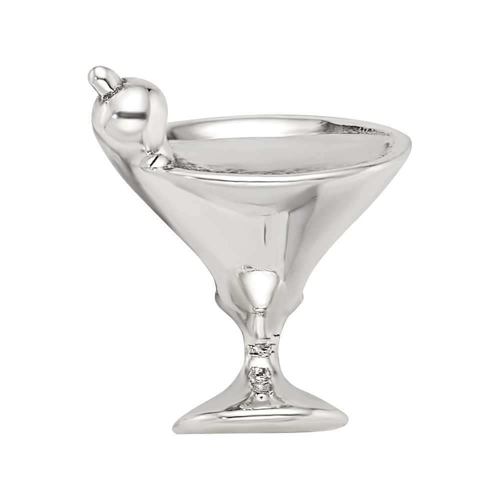 Sterling Silver Reflections Martini Bead