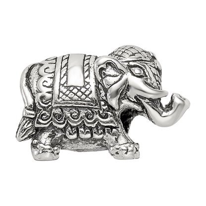 Sterling Silver Reflections Elephant Bead
