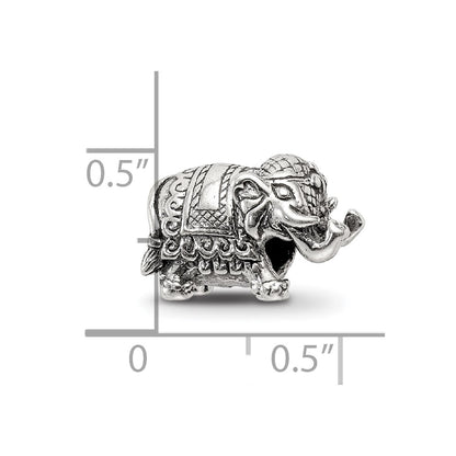 Sterling Silver Reflections Elephant Bead