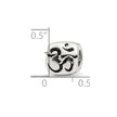 Sterling Silver Reflections Om Symbol Bead