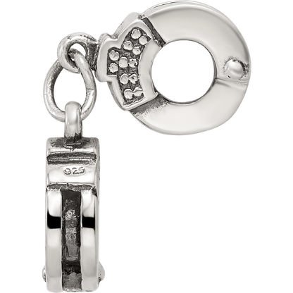 Sterling Silver Reflections Handcuffs Bead