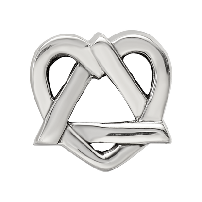 Sterling Silver Adoption Symbol Bead