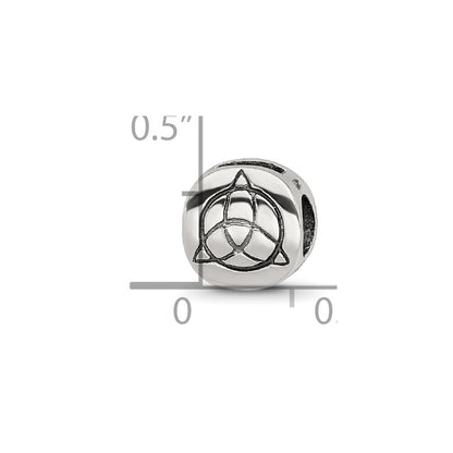 Sterling Silver Reflections Celtic Trinity Bead