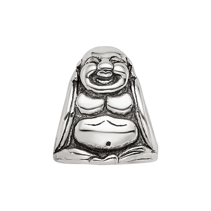 Sterling Silver Reflections Buddha Bead