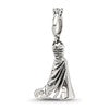 Sterling Silver Reflections Crystals Wedding Dress Bead