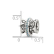 Sterling Silver Reflections Crystals Nouveau Spinner Bead