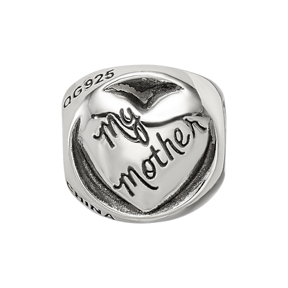 Sterling Silver Reflections My Mother My Friend Trilogy Bead