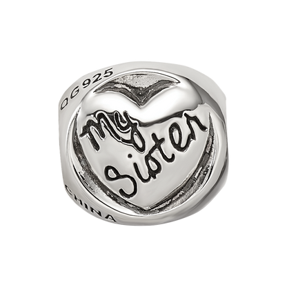 Sterling Silver Reflections My Sister My Friend Trilogy Bead