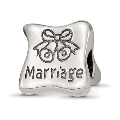 Sterling Silver Reflections Love Marriage Family Trilogy Bead