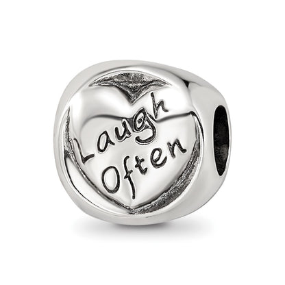 Sterling Silver Reflections Live Simply Trilogy Bead