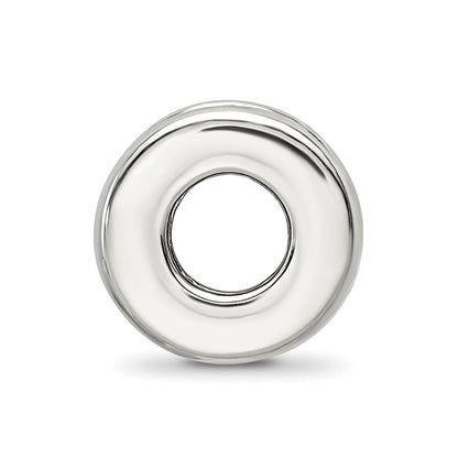 Sterling Silver Reflections Crystal Meandering Bead