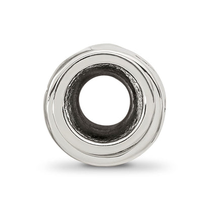 Sterling Silver Reflections Crystals Spinner Grandmother Bead