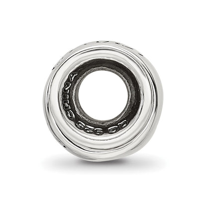 Sterling Silver Reflections Crystals Spinner Daughter Bead