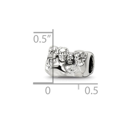 Sterling Silver Reflections Mount Rushmore Bead