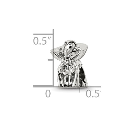 Sterling Silver Reflections Vampire Bead