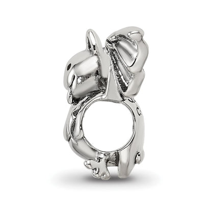 Sterling Silver Reflections Bat Bead