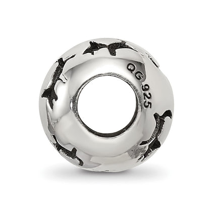 Sterling Silver Reflections Cutout Dog Bead