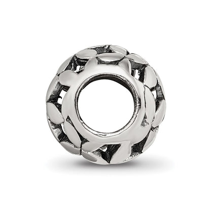 Sterling Silver Reflections Flower of Life Bead