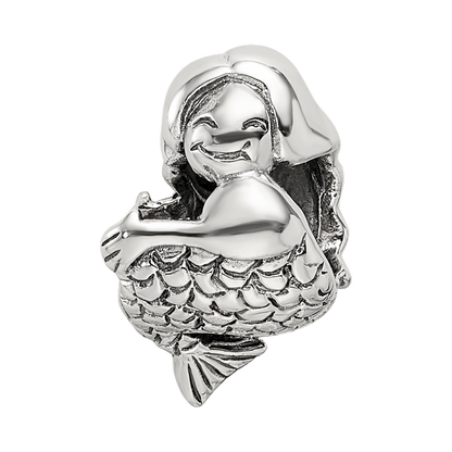 Sterling Silver Reflections Mermaid Bead