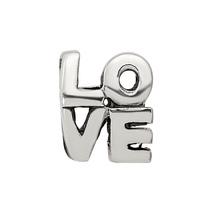 Sterling Silver Reflections LOVE Bead