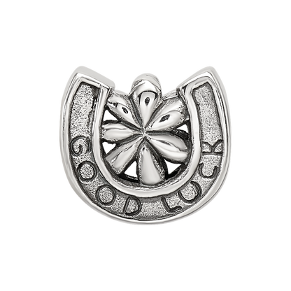 Sterling Silver Reflections Horseshoe Good Luck Bead