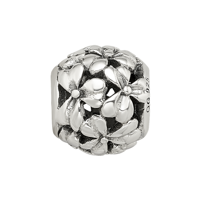 Sterling Silver Reflections Filigree Flower Bead