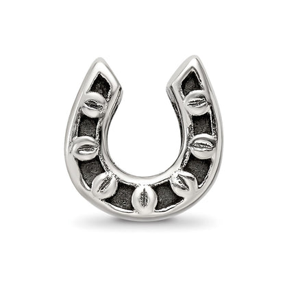 Sterling Silver Reflections Horseshoe Bead