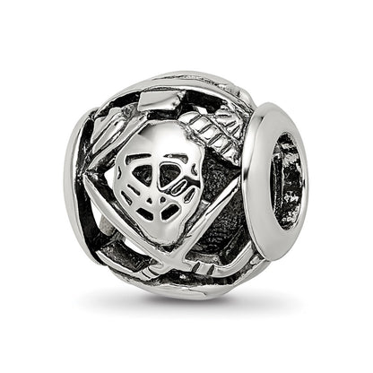 Sterling Silver Reflections Enameled Canada Theme Bead