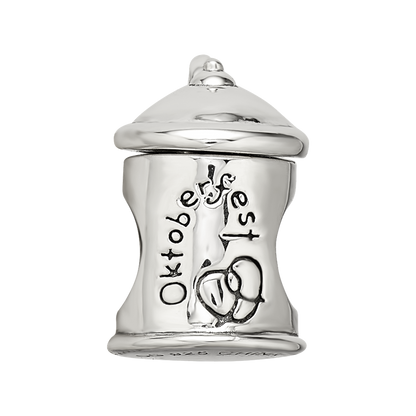 Sterling Silver Reflections Octoberfest Beer Stein Bead
