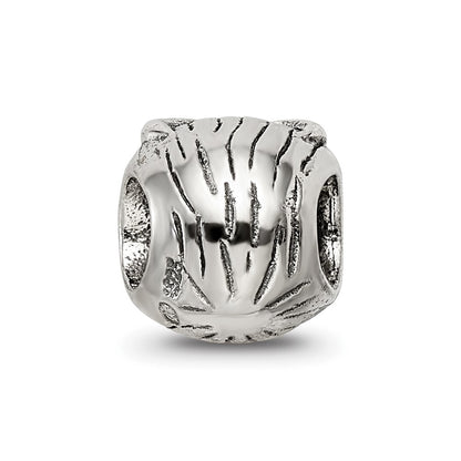 Sterling Silver Reflections Owl Head Bead