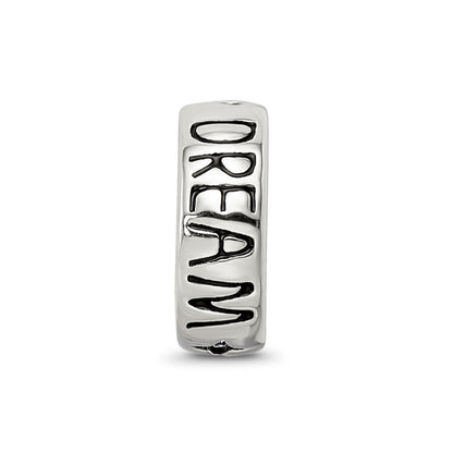 Sterling Silver Reflections Blue Crystal Dream Spacer Bead