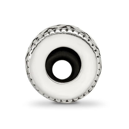Sterling Silver Reflections Antiqued Bali Gripper Bead