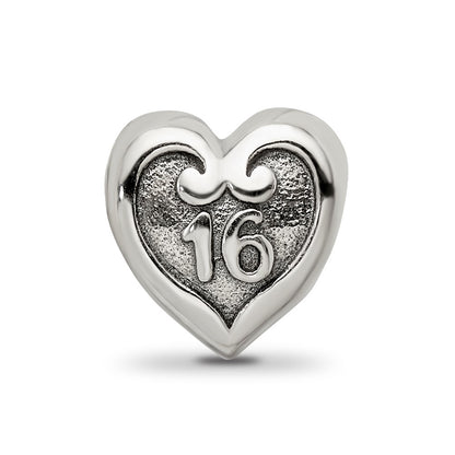 Sterling Silver Reflections Sweet Sixteen Bead