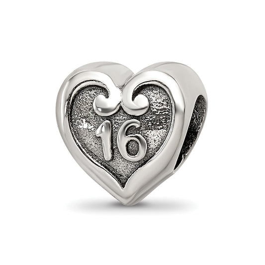 Sterling Silver Reflections Sweet Sixteen Bead