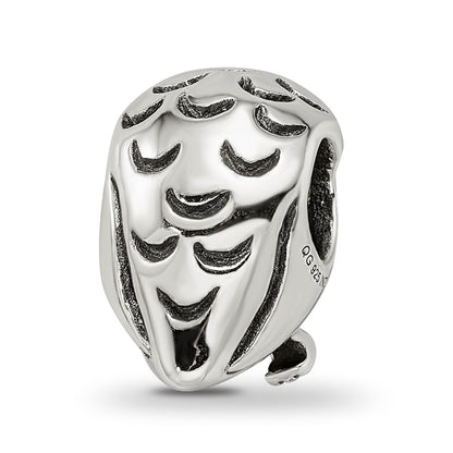 Sterling Silver Reflections Owl Bead