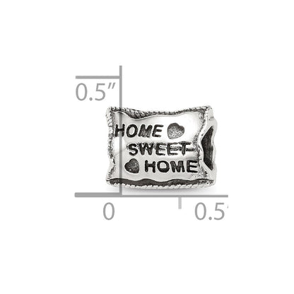 Sterling Silver Reflections Home Sweet Home Bead