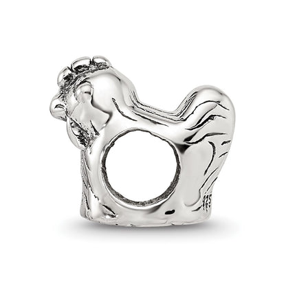 Sterling Silver Reflections Chicken Bead