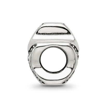 Sterling Silver Reflections Crystal Starfish Bead