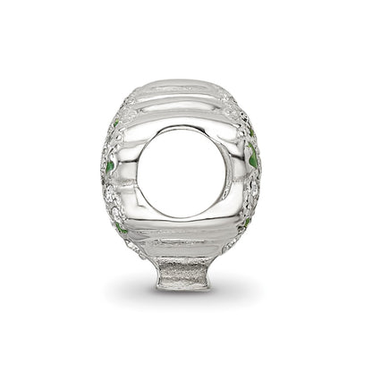 Sterling Silver Reflections Crystal Tree Bead