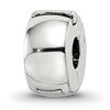 Sterling Silver Reflections Silicone Hinged Bead