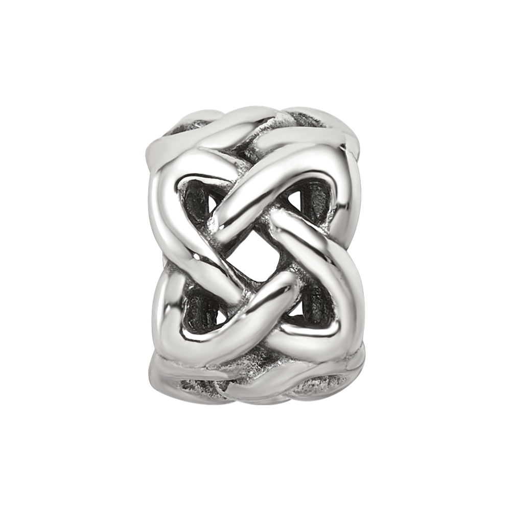 Sterling Silver Reflections Celtic Knot Bead
