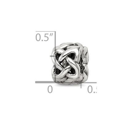 Sterling Silver Reflections Celtic Knot Bead