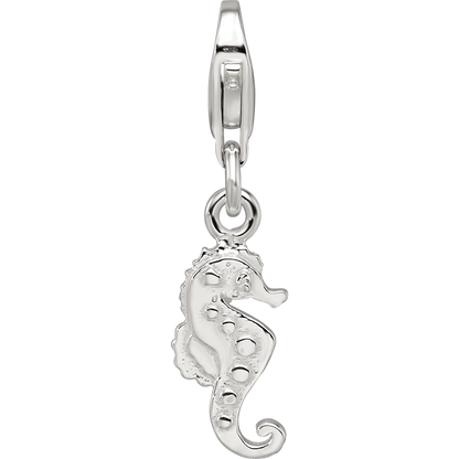 Sterling Silver Reflections Seahorse Charm