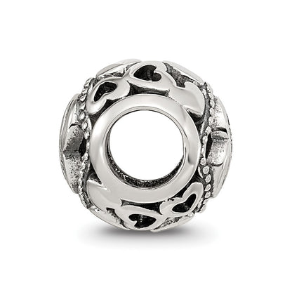 Sterling Silver Reflections CZ Letter P Bead
