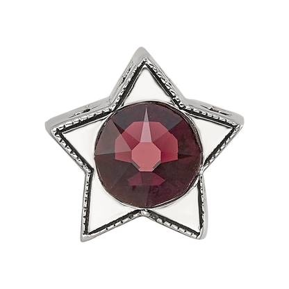Sterling Silver Reflections Preciosa Crystal June Birthstone Star Bead