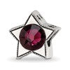 Sterling Silver Reflections Preciosa Crystal June Birthstone Star Bead