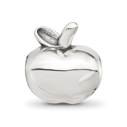 Sterling Silver Reflections Polished Apple Bead