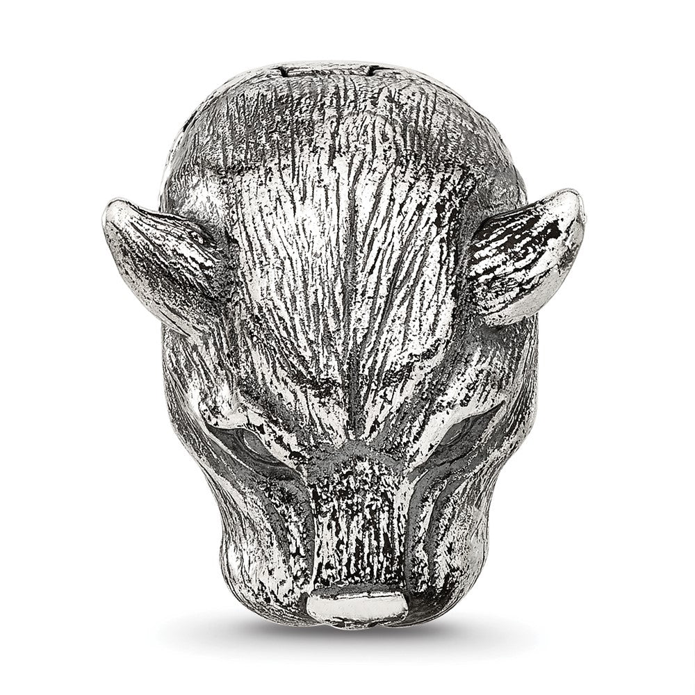 Sterling Silver Reflections Panther Hinged Bead
